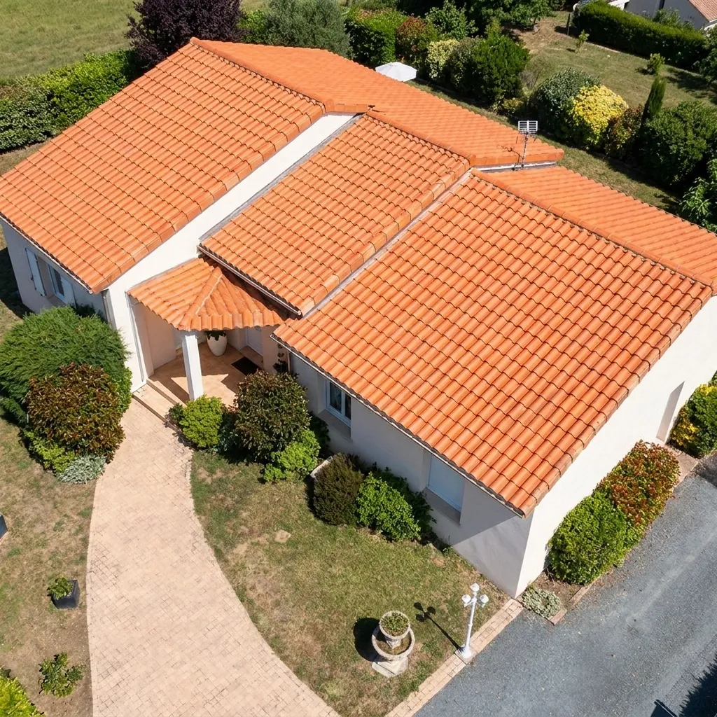 Rénovation de toiture en tuiles à Néris-les-Bains
